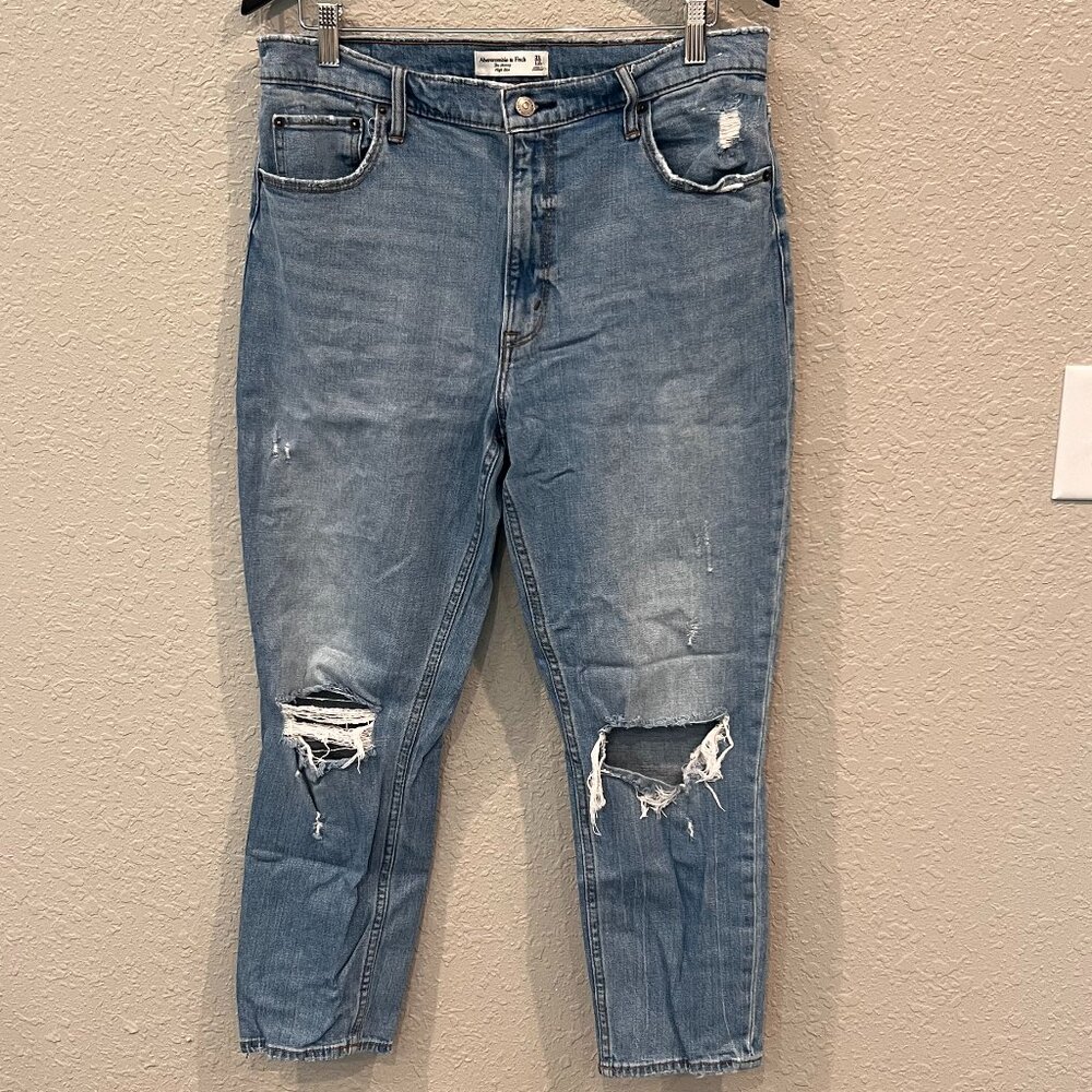 Abercrombie & Fitch The Skinny High Rise Jeans | Size 12